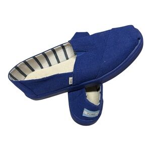 TOMS Blue Slip-On Shoes